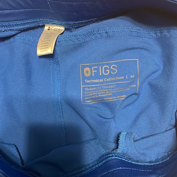 Figs royal blue scrub bottoms - Picture 3 of 4
